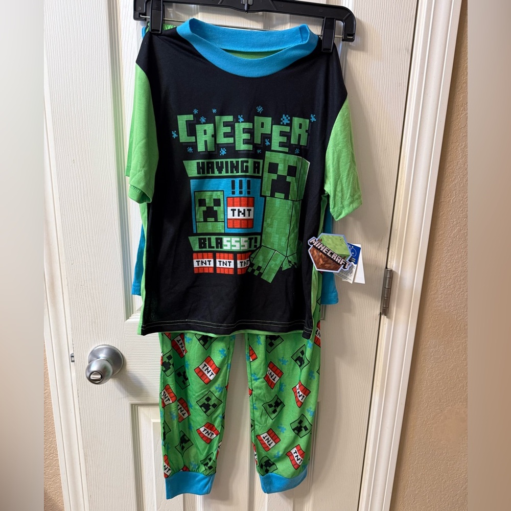 Boys Minecraft Pajama Set